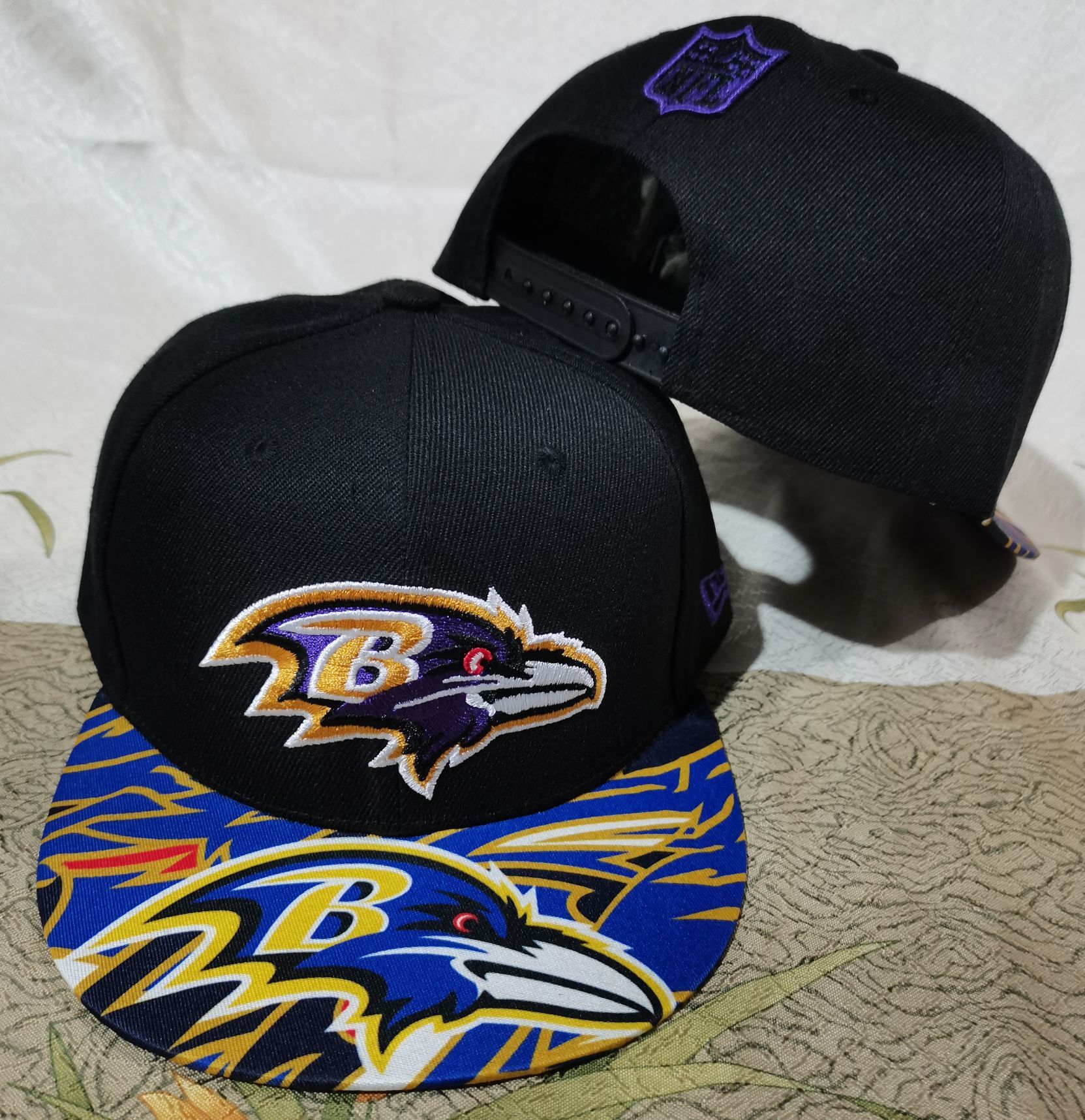 2022 NFL Baltimore Ravens hat GSMY->->Sports Caps
